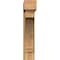 Ekena Millwork Imperial Block Rough Sawn Bracket w/ Offset Brace, Western Red Cedar, 8"W x 34"D x 40"H BKT0806X34X40IMP05RWR - alternate 4